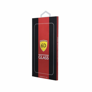 Ochranné sklo 6D Glass Motorola G13/G23/G53/G73, celotvárové - čierne