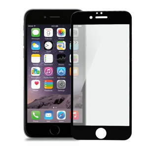 Ochranné sklo iPhone 6/6s Bluestar 3D/5D celodisplejové, tvrdosť 9H - čierne