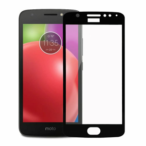 Ochranné sklo Q 9H Motorola Moto E4 celotvárové - čierne