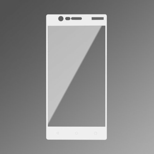 Ochranné sklo Q 9H Nokia 3 celotvárové - biele