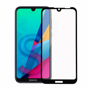 Ochranné sklo Q Huawei Y5 2019/Honor 8S celotvárové -čierne (full glue)