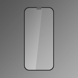 Ochranné sklo Q sklo iPhone XR/11 celotvárové - čierne (full glue)