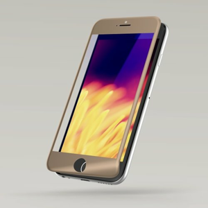 Ochranné sklo Sturdo 3D Fiber Anti-blue Filter 9H iPhone 7 celotvárové - zlaté
