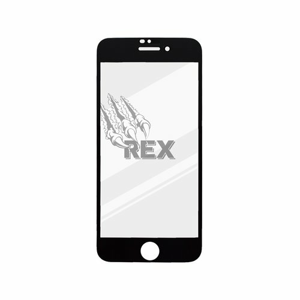 Ochranné sklo Sturdo REX Silver iPhone 8 čierne, full glue