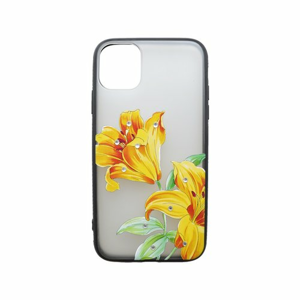 Plastové puzdro iPhone 11 Pro kvetinový vzor 6