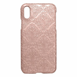 Plastové puzdro Tapeta iPhone X ružové