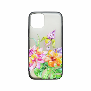 Plastový kryt iPhone 11 kvetinový vzor 2