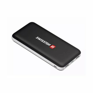 Power Bank Swissten Black Core Slim 15000mAh USB-C Čierny