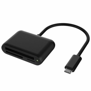 PremiumCord Adaptér USB3.1 Typ-C - Čtečka karet CFAST2.0+SD3.0+Micro SD 3.0