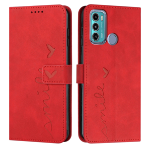 PROTEMIO 50541
ART Peňaženkový kryt Motorola Moto G60 SMILE červený
