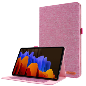 PROTEMIO 55263
FABRIC Zaklápací obal pre Samsung Galaxy Tab S8+ / S7+ / S7 FE ružový