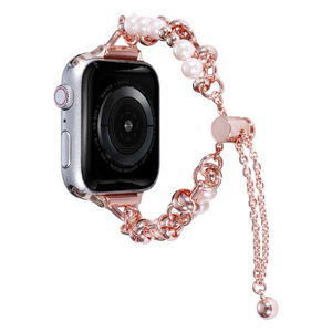 PROTEMIO 60138
PEARL Elegantný kovový remienok pre Apple Watch Ultra 49mm ružovozlatý