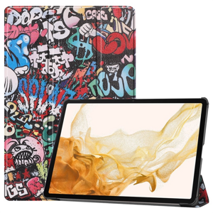 PROTEMIO 64738
ART Zaklápacie puzdro pre Samsung Galaxy Tab S9+ GRAFFITI