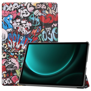 PROTEMIO 65797
ART Zaklápacie puzdro pre Samsung Galaxy Tab S9 FE+ GRAFFITI