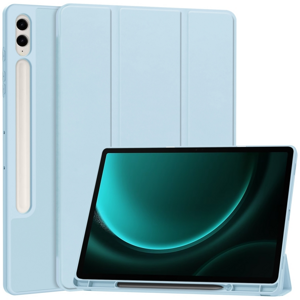 PROTEMIO 66585
LEATHER Zaklápací kryt Samsung Galaxy Tab S9 FE+ modrý
