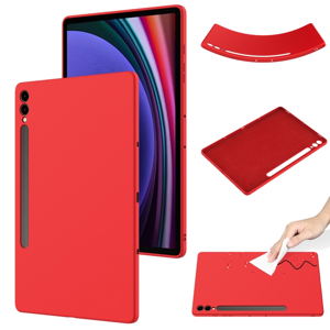 PROTEMIO 66611
RUBBER Ochranný kryt pre Samsung Galaxy Tab S9 FE+ / S9+ červený