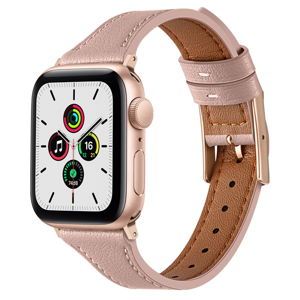 PROTEMIO 67482
LEATHER Kožený remienok pre Apple Watch SE / SE 2022 / SE 2023 (44mm) ružový