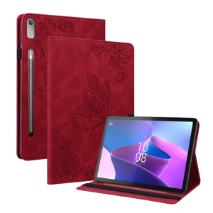 PROTEMIO 69561
ART BUTTERFLY Peňaženkový obal pre Lenovo Tab P12 červený