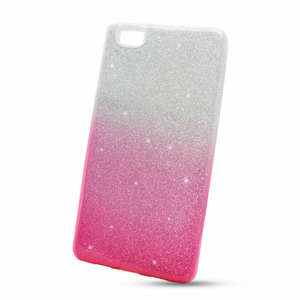 Puzdro 3in1 Shimmer TPU Huawei P8 Lite - strieborno-ružové*