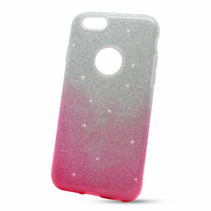 Puzdro 3in1 Shimmer TPU iPhone 6/6s - strieborno-ružové*