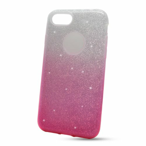 Puzdro 3in1 Shimmer TPU iPhone 7/8 strieborno-ružové*