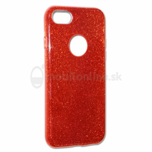 Puzdro 3in1 Shimmer TPU iPhone X/Xs - červené