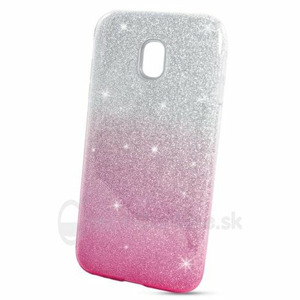 Puzdro 3in1 Shimmer TPU Samsung Galaxy A3 A320 2017 - strieborno-ružové*