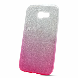 Puzdro 3in1 Shimmer TPU Samsung Galaxy A5 A520 2017 - strieborno-ružové