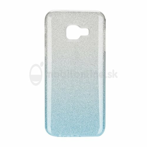 Puzdro 3in1 Shimmer TPU Samsung Galaxy A6 A600 - strieborno-modré