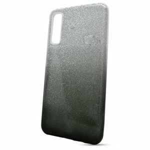 Puzdro 3in1 Shimmer TPU Samsung Galaxy A7 A750 - strieborno-čierne