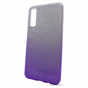 Puzdro 3in1 Shimmer TPU Samsung Galaxy A7 A750 - strieborno-fialové