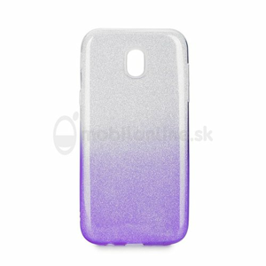 Puzdro 3in1 Shimmer TPU Samsung Galaxy J5 J530 2017 - strieborno-fialové