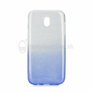 Puzdro 3in1 Shimmer TPU Samsung Galaxy J5 J530 2017 - strieborno-modrá