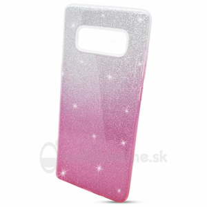 Puzdro 3in1 Shimmer TPU Samsung Galaxy Note 8 N950 - strieborno-ružové*