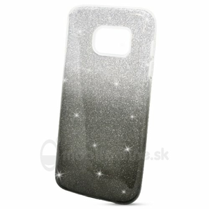 Puzdro 3in1 Shimmer TPU Samsung Galaxy S7 G930 - čierno-strieborné