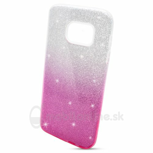 Puzdro 3in1 Shimmer TPU Samsung Galaxy S7 G930 - strieborno-ružové*
