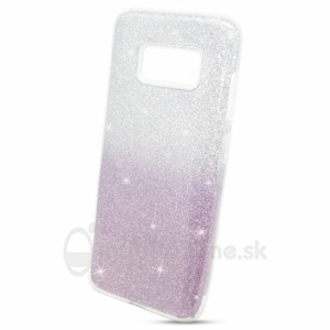 Puzdro 3in1 Shimmer TPU Samsung Galaxy S8 G950 - strieborno-ružové*
