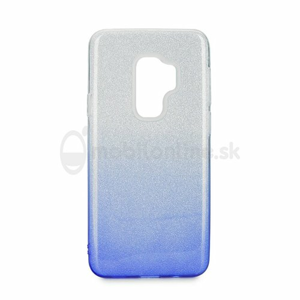 Puzdro 3in1 Shimmer TPU Samsung Galaxy S9+ G965 - strieborno-modré
