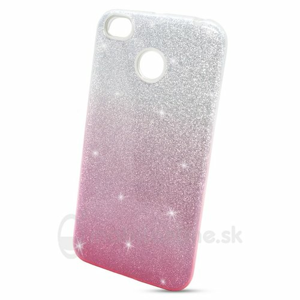 Puzdro 3in1 Shimmer TPU Xiaomi Redmi 4X - strieborno-ružové*