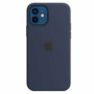 Puzdro Apple Magsafe MHL43ZM/A iPhone 12/12 Pro, silikónové - Deep Navy