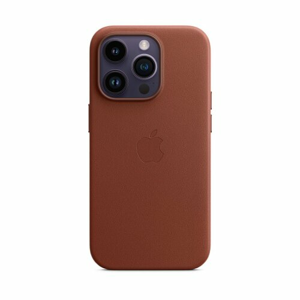 Puzdro Apple Magsafe MPPK3ZM/A iPhone 14 Pro, kožené - Umber