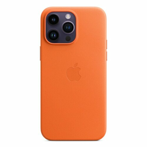 Puzdro Apple Magsafe MPPR3ZM/A iPhone 14 Pro Max, kožené - Orange