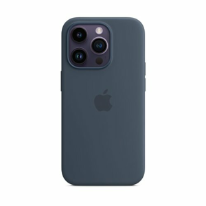 Puzdro Apple Magsafe MPTF3ZM/A iPhone 14 Pro, silikónové - Storm Blue