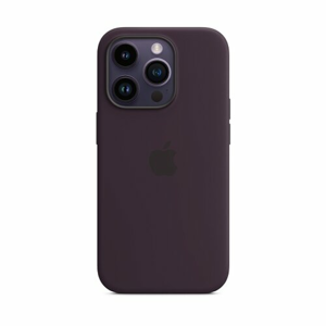 Puzdro Apple Magsafe MPTK3ZM/A iPhone 14 Pro, silikónové - Elderberry