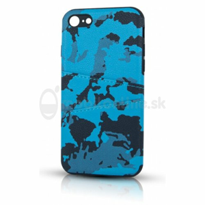 Puzdro Army II TPU iPhone 7/8 - modré