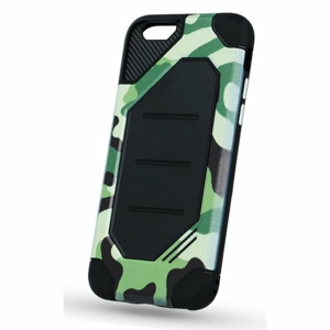 Puzdro Army Survival TPU Samsung Galaxy J3 J330 2017 camouflage - zelené