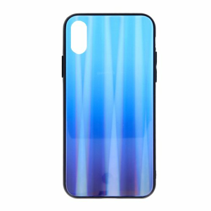 Puzdro Aurora TPU iPhone X/XS - Modré