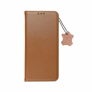 Puzdro Book Special Leather (koža) iPhone 7/8/SE 2020/SE 2022 - hnedé
