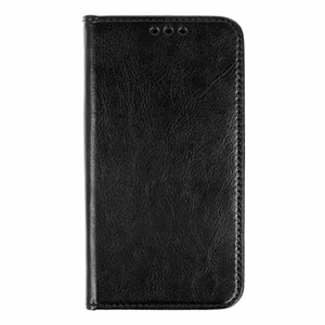 Puzdro Book Special Leather (koža) iPhone XR - čierne