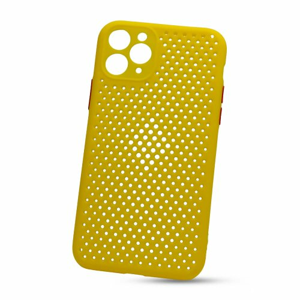 Puzdro Breath TPU iPhone 11 Pro - žlté